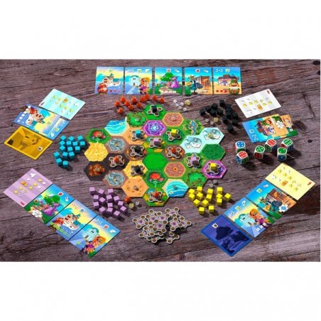 Jeu de plateau - Roi & Compagnie A la conquête de nouveaux territoires - Haba