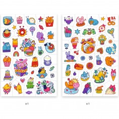 Tatouages Kawai - Mimi sweet - Tatoos enfant - Djeco 2