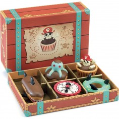 Dînette : Patisseries de pirates - Eclair au chocolat, Tarte, Gateau - Djeco 2