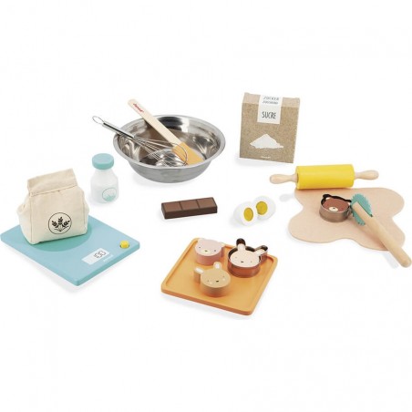 Accessoires cuisine enfant - Set patisserie et gateaux - Janod