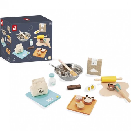 Accessoires cuisine enfant - Set patisserie et gateaux - Janod