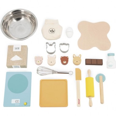 Accessoires cuisine enfant - Set patisserie et gateaux - Janod