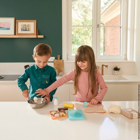 Accessoires cuisine enfant - Set patisserie et gateaux - Janod