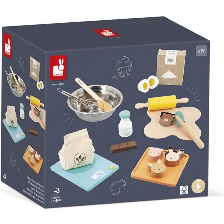Accessoires cuisine enfant - Set patisserie et gateaux - Janod