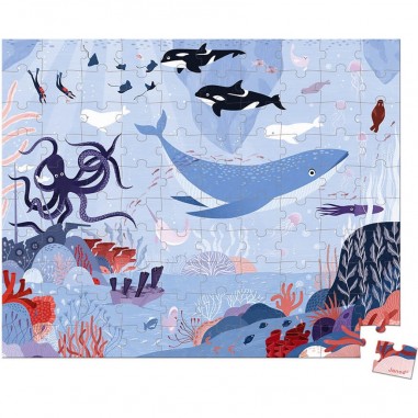 Puzzle Océan Arctique 100 pièces - Janod