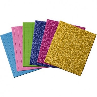 Mosaïque en mousse Poneys et Licornes - Les ateliers du calme - Janod