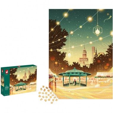 Puzzle adulte et enfant - Puzzle 2000 pièces New York - Janod