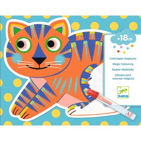 Coloriage à l'eau magique Animalo-Ma - Djeco