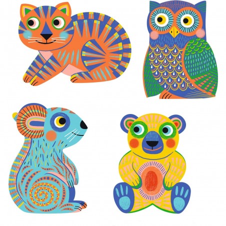 Coloriage à l'eau magique Animalo-Ma - Djeco