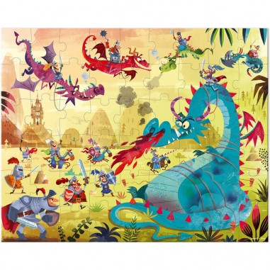 Puzzle Dragons 54 pièces Janod