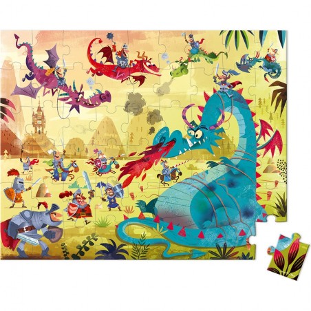 Puzzle Dragons 54 pièces Janod