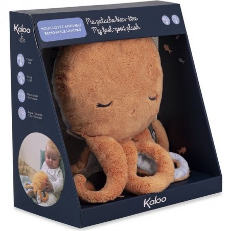 Peluche bien-être bouillotte poulpe Petit calme - Kaloo