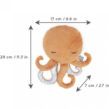 Peluche bien-être bouillotte poulpe Petit calme - Kaloo