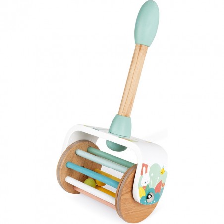 Jouet à pousser en bois - Pure de Janod - Jeu d'éveil motricité