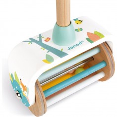 Jouet à pousser en bois - Pure de Janod - Jeu d'éveil motricité 2