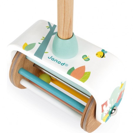 Jouet à pousser en bois - Pure de Janod - Jeu d'éveil motricité