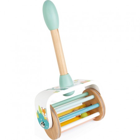 Jouet à pousser en bois - Pure de Janod - Jeu d'éveil motricité