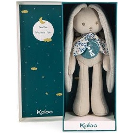 Kaloo Doudou Lapin Lapinoo - blanc Lait - 25 cm