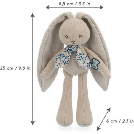 Kaloo Doudou Lapin Lapinoo - blanc Lait - 25 cm