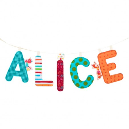 Ruban lettres alphabet