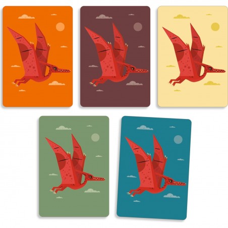 Dino Draft jeu de cartes dinosaures pour les enfants - Djeco