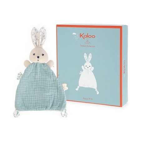 Doudou lapin Colombe bleu - Kaloo