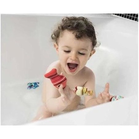 Marionnettes de bain poissons