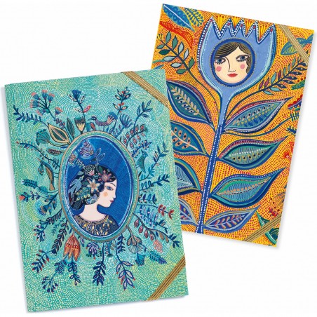 Chemises cartonnées - Aurélia - Lovely Paper by Djeco