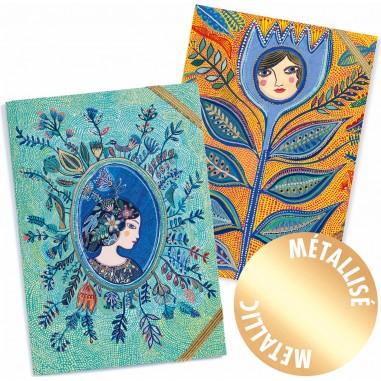 Chemises cartonnées - Aurélia - Lovely Paper by Djeco