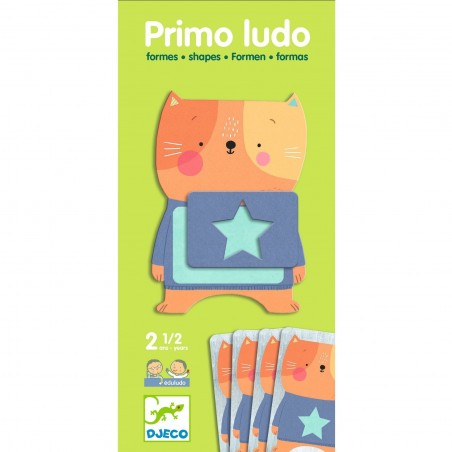 Jeu pour apprendre les Formes - Primo Ludo Formes - Djeco