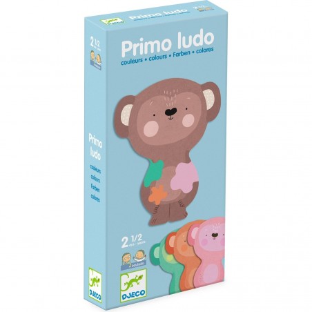 Jeu pour apprendre les couleurs - Primo Ludo Couleurs - Djeco