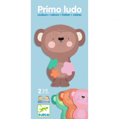 Jeu pour apprendre les couleurs - Primo Ludo Couleurs - Djeco