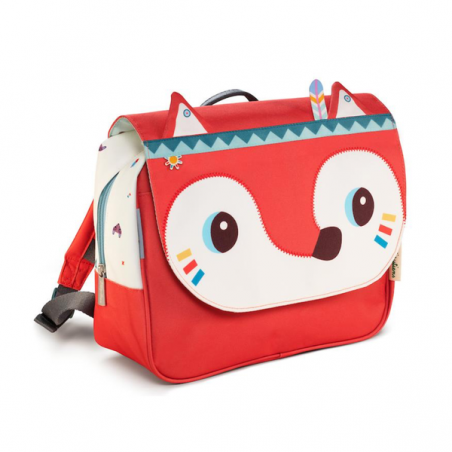 Cartable 4A Alice indien - Bagagerie enfant - Lilliputiens