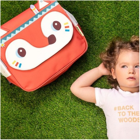 Cartable 4A Alice indien - Bagagerie enfant - Lilliputiens