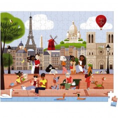 Puzzle Paris 200 pièces : Puzzles 150 à 499 pièces - Janod 2