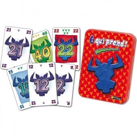 6 Qui Prend - jeu de carte de stratégie - Gigamic