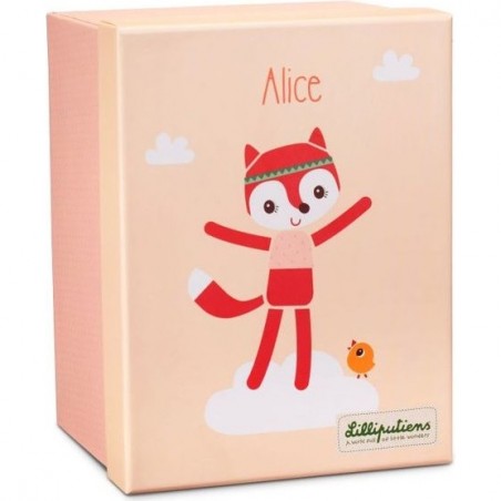Alice peluche en coton bio - Lilliputiens