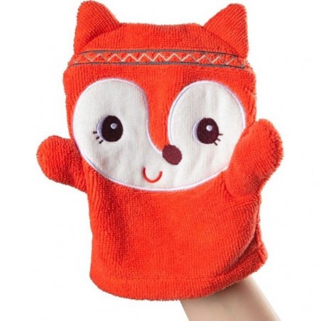 Gants de toilette marionnette - Alice Renard - Lilliputiens