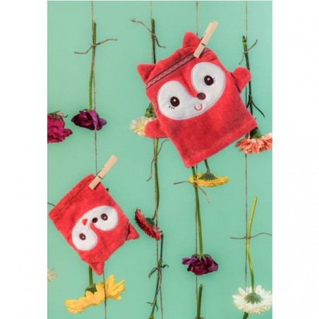 Gants de toilette marionnette - Alice Renard - Lilliputiens