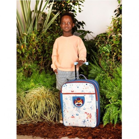 Trolley Jack le pirate - Valise à roulettes pour enfant - Lilliputiens
