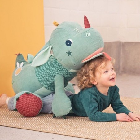 Joe Range Secrets - Peluche géante Dragon - Lilliputiens