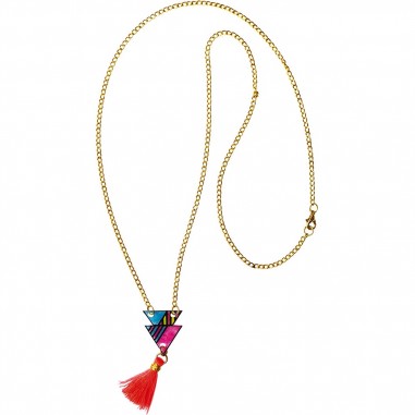 Bijoux en plastique fou Géométrix - Les ateliers bijoux - Loisirs créatifs - Janod