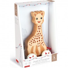 Jouet à Promener en bois Sophie la girafe : Jouets à promener & à pousser Janod 2