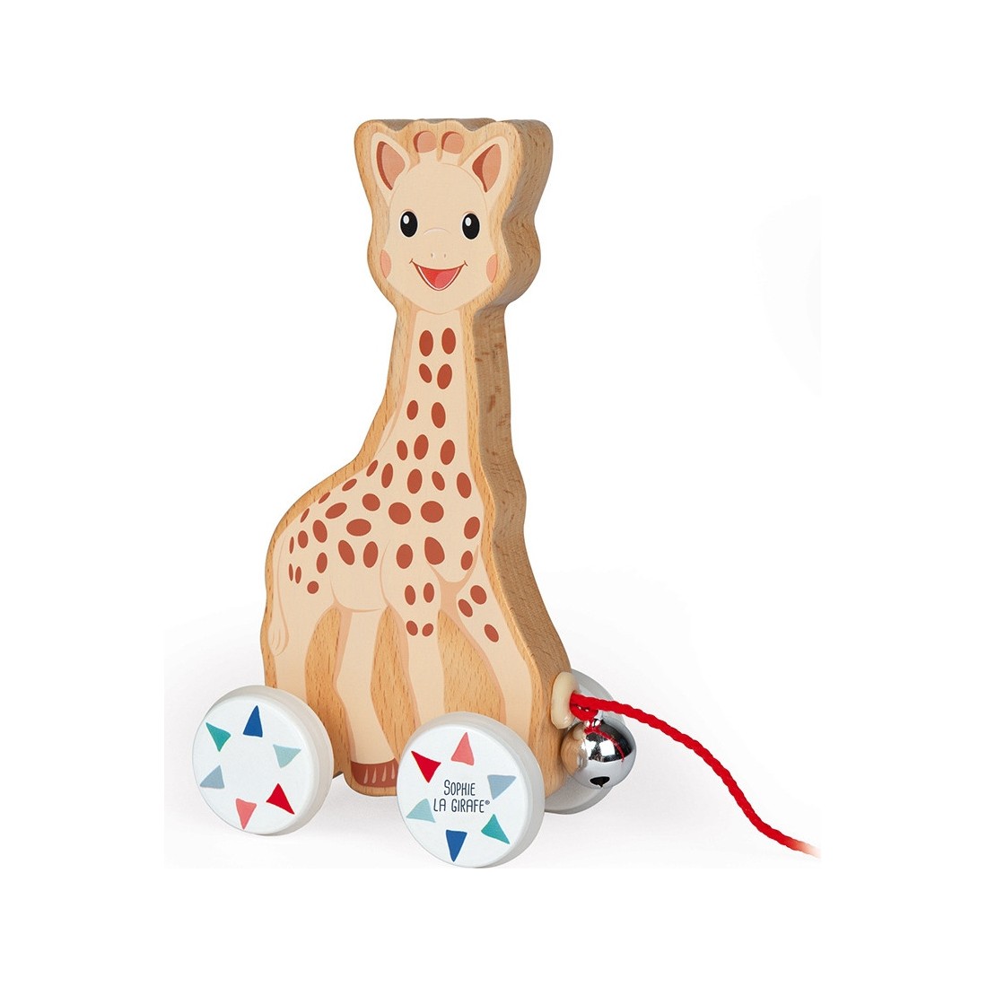 Jouets en bois à pousser Girafe Goki® - Ekobutiks® l ma boutique