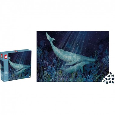 Puzzle 1000 pieces - Puzzle adulte enfant 8 ans océan - Janod