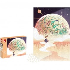 Puzzle adulte - Puzzle 1500 pièces adulte enfant 8 ans paysage - Janod 2