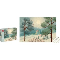 Puzzle 1500 pièces Merveilles D'Hiver - Janod