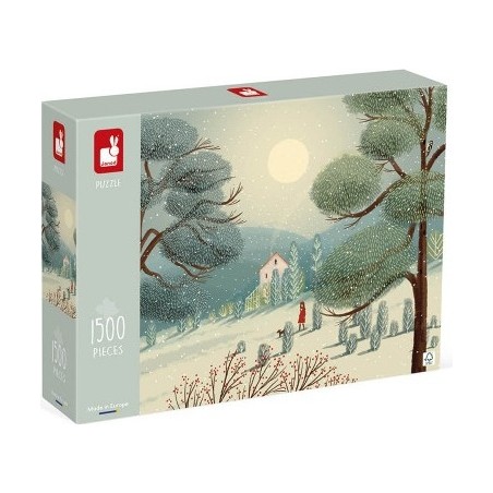 Puzzle adulte - Puzzle 1500 pièces adulte enfant 8 ans paysage - Janod