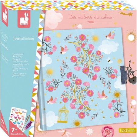Set Créatif Journal Intime : Tampons et Papeterie Janod