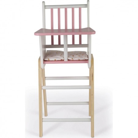 Chaise Haute en bois "Candy Chic"